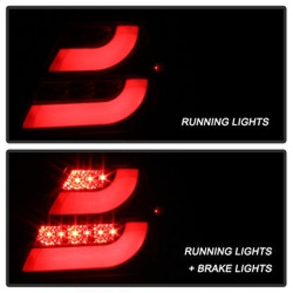 Spyder Pontiac Grand Prix 04-08 Light Bar LED Tail Light Black ALT-YD-PGP04-LED-BK 5075581 5075581 Photo - Primary