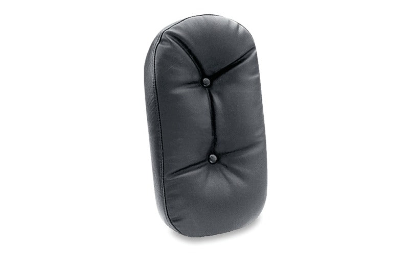 Mustang Motorcycle Mustang Harley Medallion Style Sissy Bar Pad Regal (7 inch x 12.5 inch) - Black 79037 79037 Photo - Primary