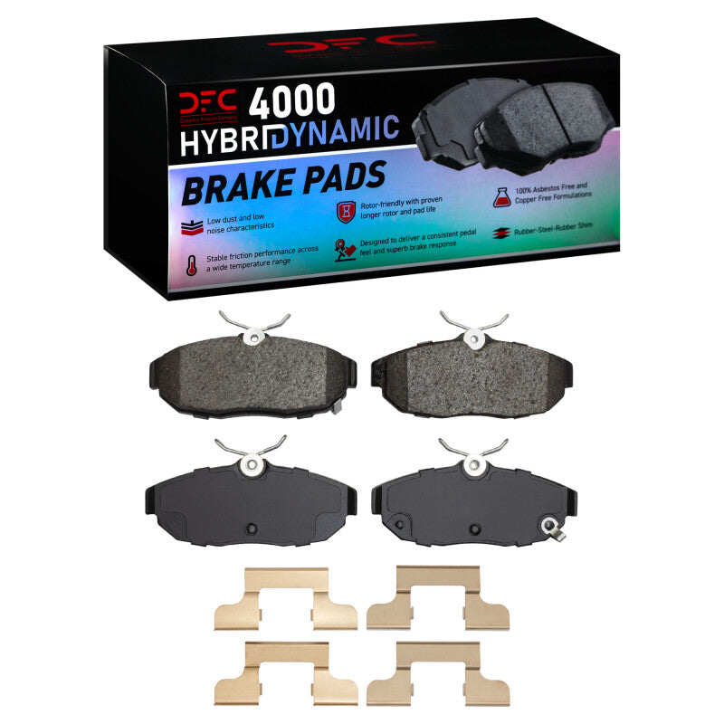 DFC DFC 4000 HybriDynamic Brake Pads Brakes, Rotors & Pads Brake Pads - OE main image
