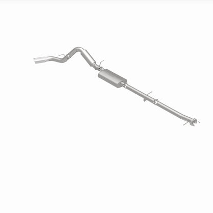Magnaflow 2022+ GM 2500/3500HD 6.6L Gas Single Passenger Side Rear Exit Cat-Back Exhaust 19524 19524 360 Degree Image Set