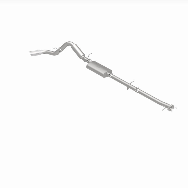 Magnaflow 2022+ GM 2500/3500HD 6.6L Gas Single Passenger Side Rear Exit Cat-Back Exhaust 19524 19524 360 Degree Image Set