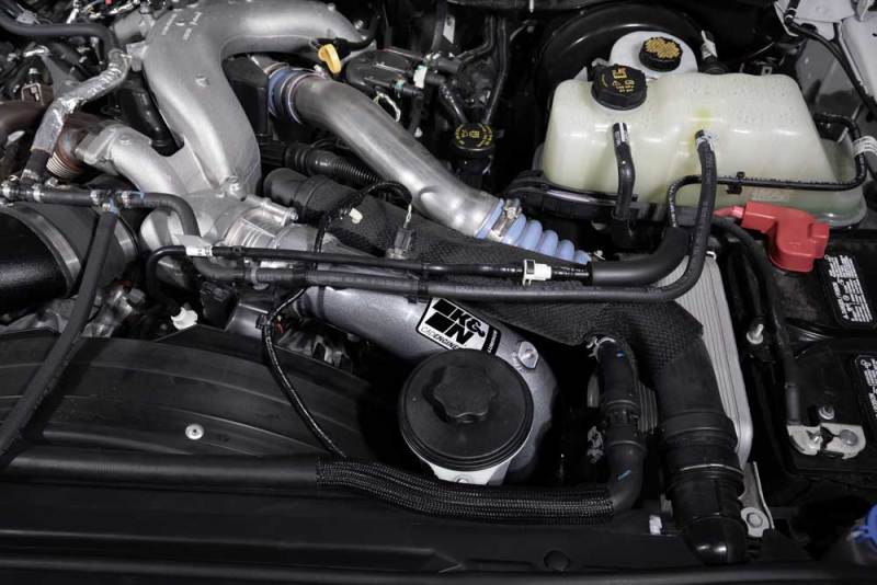 K&N Engineering K&N 17-21 Ford F-250/350 6.7L TD Charge Pipe 77-1002KC 77-1002KC Photo - Mounted