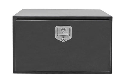 Dee Zee Deezee Universal Tool Box - Specialty Underbed Black BT Alum 24X18X18 (Txt Blk) DZ61TB DZ61TB Photo - Unmounted