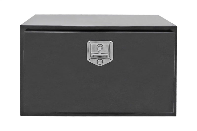 Dee Zee Deezee Universal Tool Box - Specialty Underbed Black BT Alum 24X18X18 (Txt Blk) DZ61TB DZ61TB Photo - Unmounted
