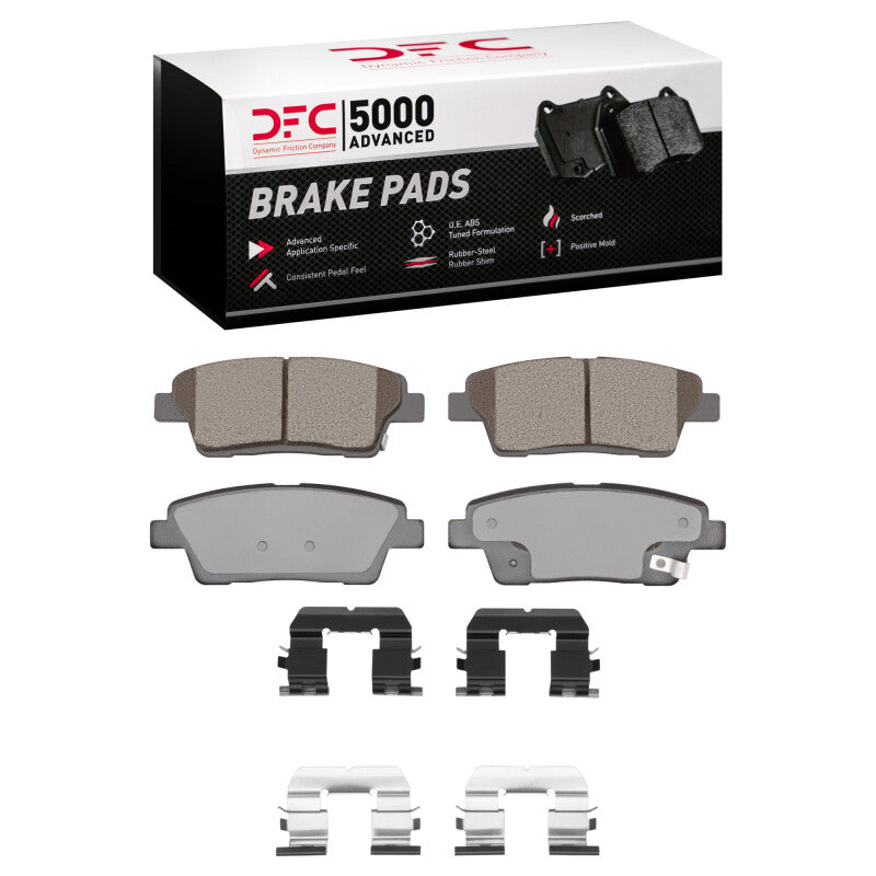 DFC DFC 5000 Advanced Ceramic Brake Pads Brakes, Rotors & Pads Brake Pads - OE main image