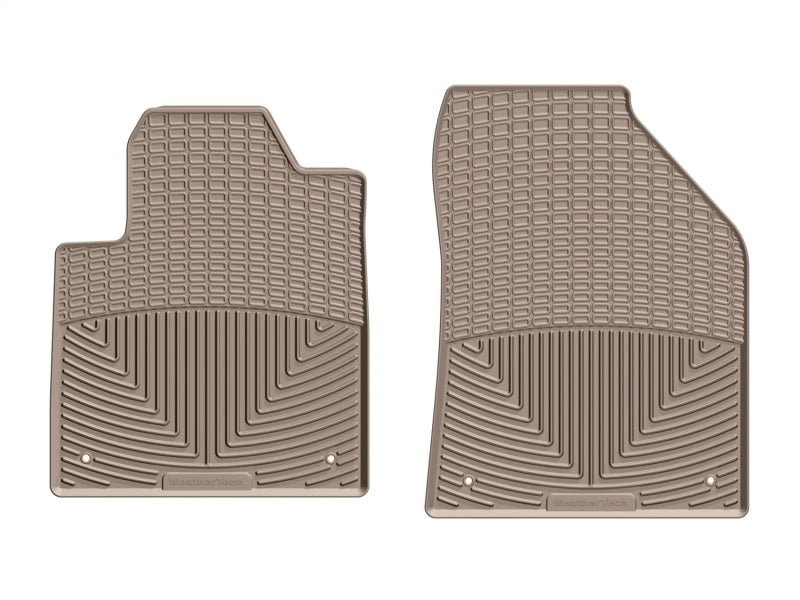 WeatherTech WT Rubber Mats - Front - Tan Floor Mats Floor Mats - Rubber main image