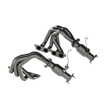 Kooks Headers Kooks 22+ Chevrolet C8 Corvette Z06 LT6 SS Tri-Y Headers w/ GREEN Cats w/ Heat Blankets 2181HY30B 2181HY30B Photo - Unmounted