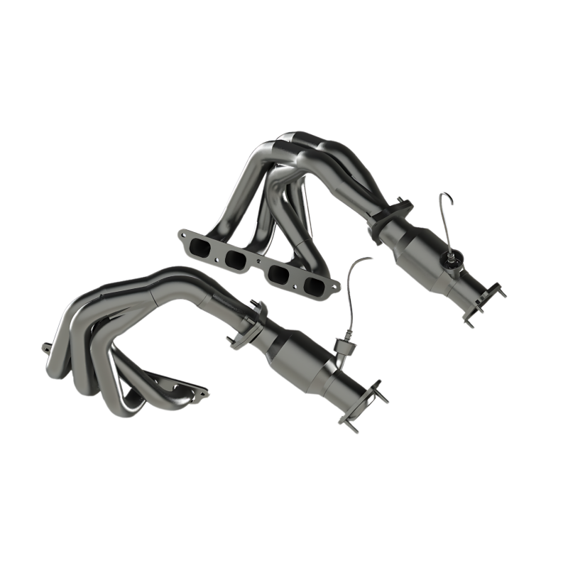 Kooks Headers Kooks 22+ Chevrolet C8 Corvette Z06 LT6 1-7/8in. x 2in. SS Tri-Y Headers w/ GREEN Cats 2181HY30 2181HY30 Photo - Primary