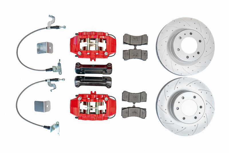 Pedders 2019+ Ford Ranger Front TrakRyder eXtreme Brake Kit PED-PEBK05 ped-PEBK05 Photo - Primary