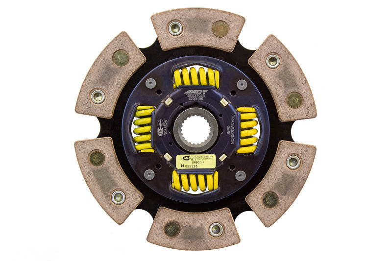 ACT 6-Puck Sprung Hub Race Disc Mazda Miata Base L4 90-93 6200105 Photo - Primary