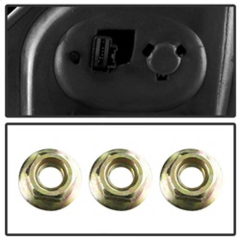 SPYDER Xtune Ford F150 07-14 Power Heated Amber LED Signal OE Mirror Left MIR-03349EH-P-L 9935336 9935336 Photo - Unmounted