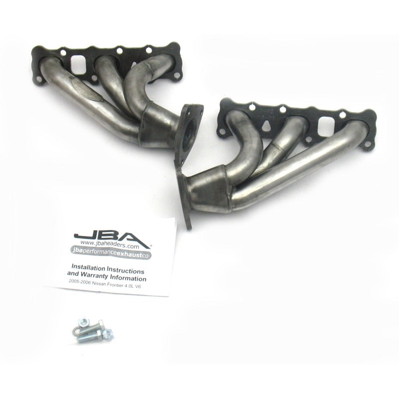 JBA 04-15 Nissan 4.0L V6 1-5/8in Primary Raw 409SS Cat4Ward Header 1410S 1410S Photo - Primary