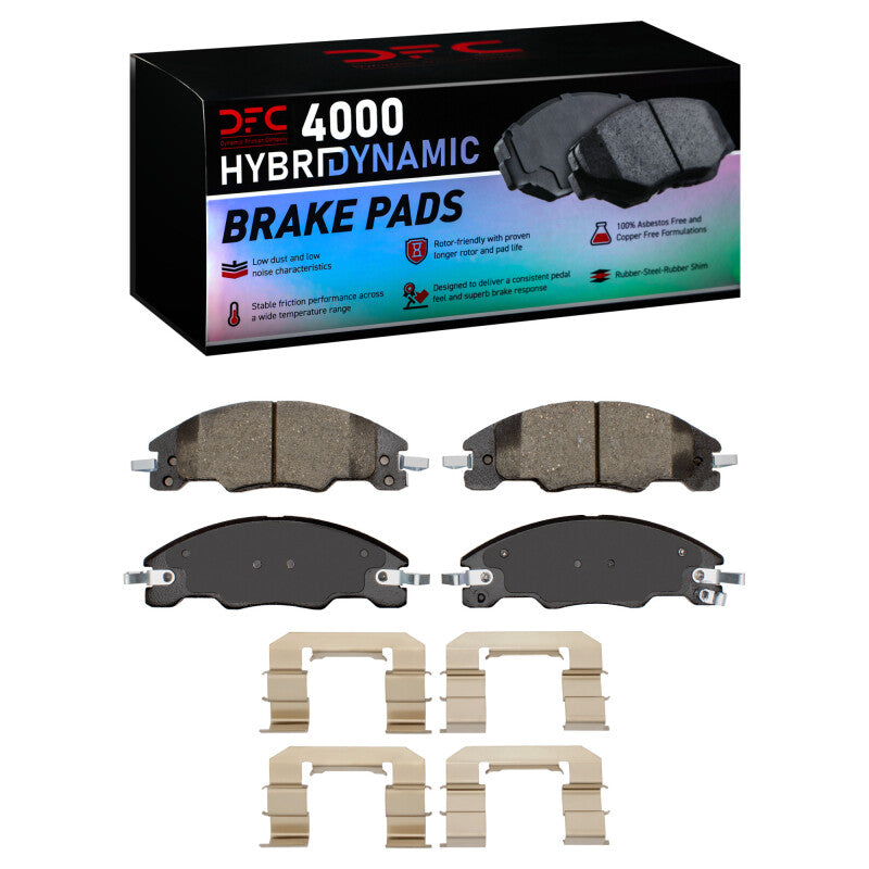 DFC DFC 4000 HybriDynamic Brake Pads Brakes, Rotors & Pads Brake Pads - OE main image