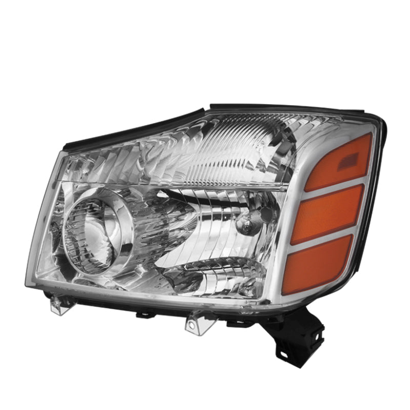 SPYDER Xtune Nissan Titan 04-14 (04-07 OE Style ) / Armada 04-07 OEM Head Light Left HD-JH-NTI04-OEM-L 5077066 5077066 Photo - Primary