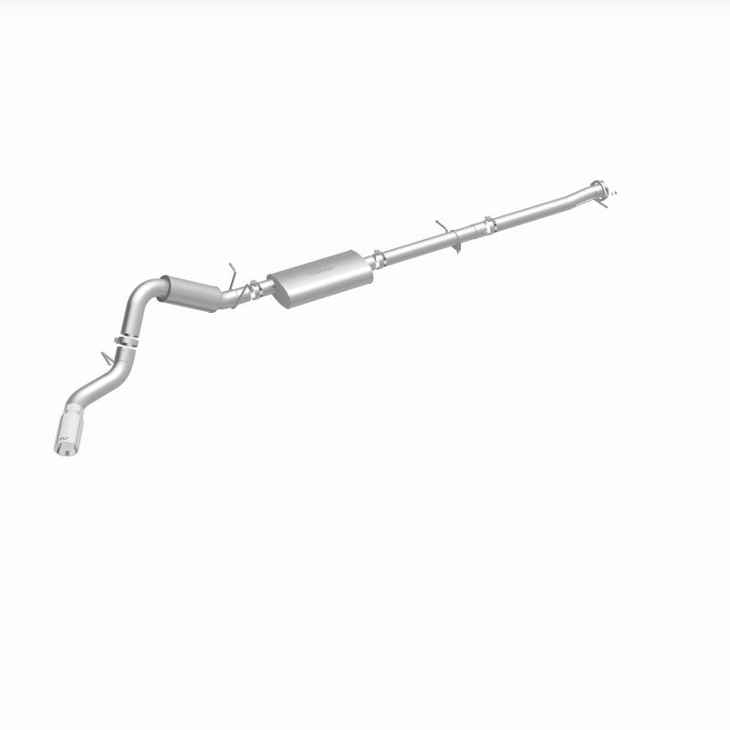 Magnaflow 2022+ GM 2500/3500HD 6.6L Gas Single Passenger Side Rear Exit Cat-Back Exhaust 19524 19524 360 Degree Image Set
