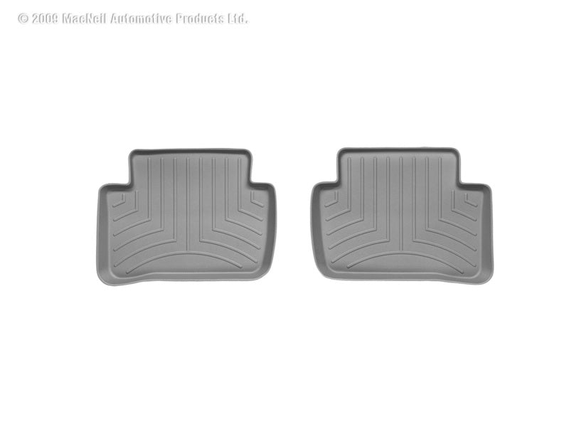 WeatherTech 08-13 Mercedes-Benz C-Class (W204) Rear FloorLiner - Grey 461612 461612 Photo - Primary