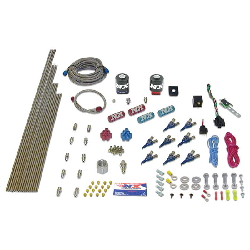 Nitrous Express 8 Cyl Gas Nitrous Kit (200-500HP) w/15lb Bottle 80000-15 80000-15 Photo - Primary
