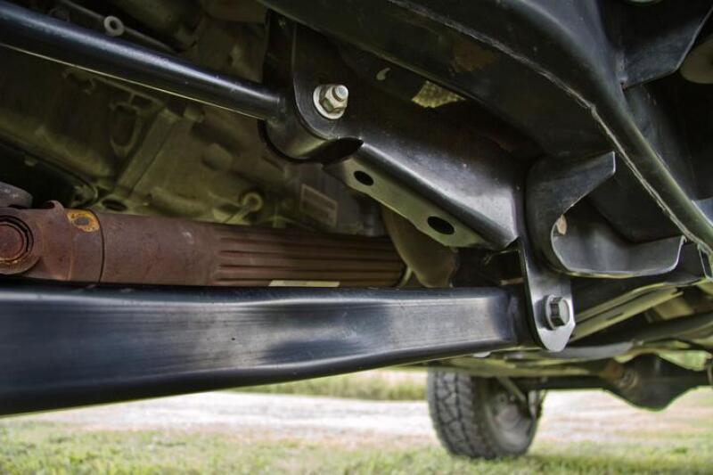 JKS Manufacturing 07-18 Jeep Wrangler JK Control Arm Correction Brackets 2-4.5in Lift - Front JKS6200 JKS6200 Photo - Mounted