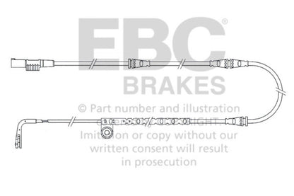 EBC 2005-2006 Land Rover Range Rover Sport 4.4L Front Wear Leads EFA151 EFA151 Photo - Primary