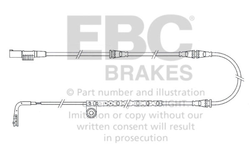EBC 2005-2006 Land Rover Range Rover Sport 4.4L Front Wear Leads EFA151 EFA151 Photo - Primary
