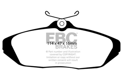 EBC Disc Brake Pad Set DP51164NDX Photo - Primary