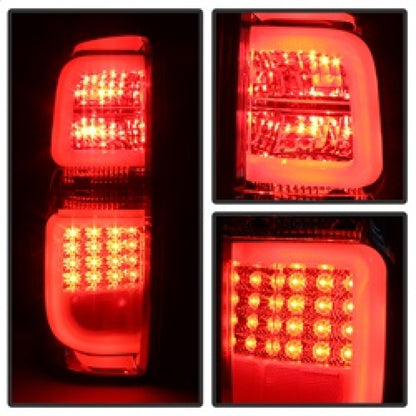 Spyder Toyota Tundra 2014-2016 Light Bar LED Tail Lights Red Smoke ALT-YD-TTU14-LED-RS 5080189 5080189 Photo - Unmounted