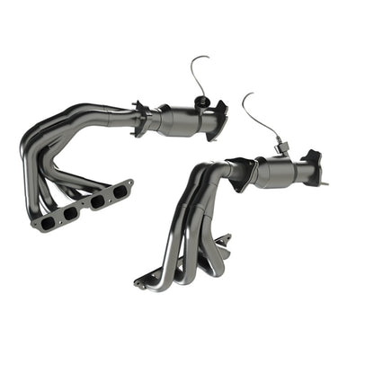Kooks Headers Kooks 22+ Chevrolet C8 Corvette Z06 LT6 1-7/8in. x 2in. SS Tri-Y Headers w/ GREEN Cats 2181HY30 2181HY30 Photo - Unmounted