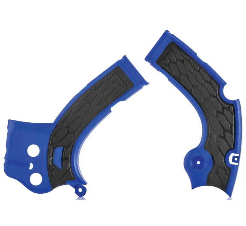 Acerbis 16-19 Yamaha YZ250F/YZ450F/YZ250FX/YZ450FX/ WR250F/450F Frame Guards- X-Grip - Blue/Black 2640271034 2640271034 Photo - Primary