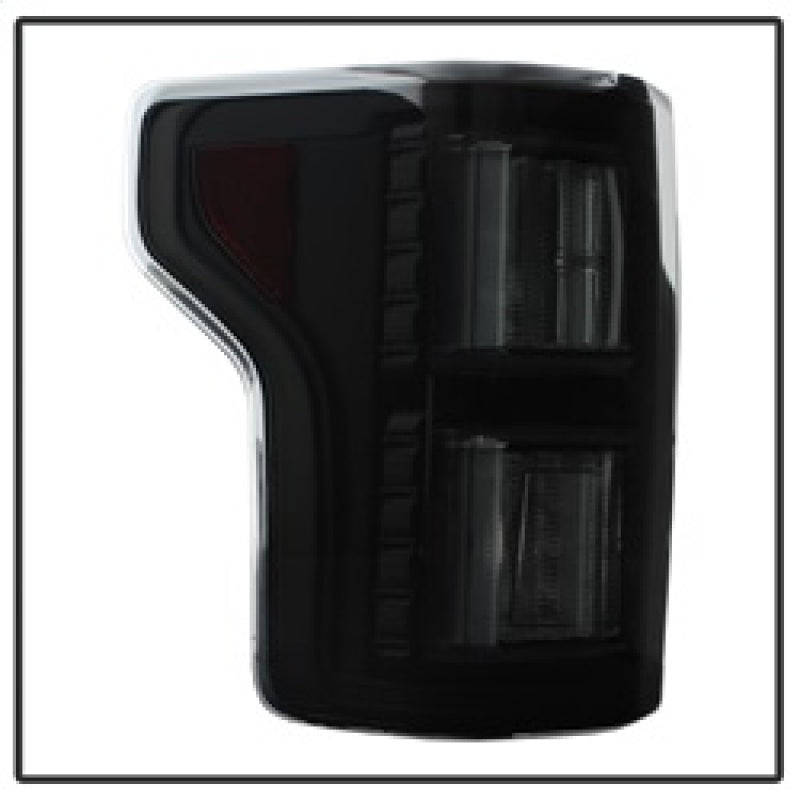Spyder Ford F150 2015-2017 Light Bar LED Tail Lights - Black Smoke ALT-YD-FF15015-LBLED-BSM 5083685 5083685 Photo - Unmounted