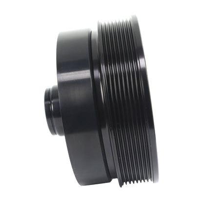 Fluidampr Chevy LSX 6-1/4in Damper w/Single 8 Rib 6.57in Dia Pulley Steel Internally Balanced Damper 660101 660101 User 6