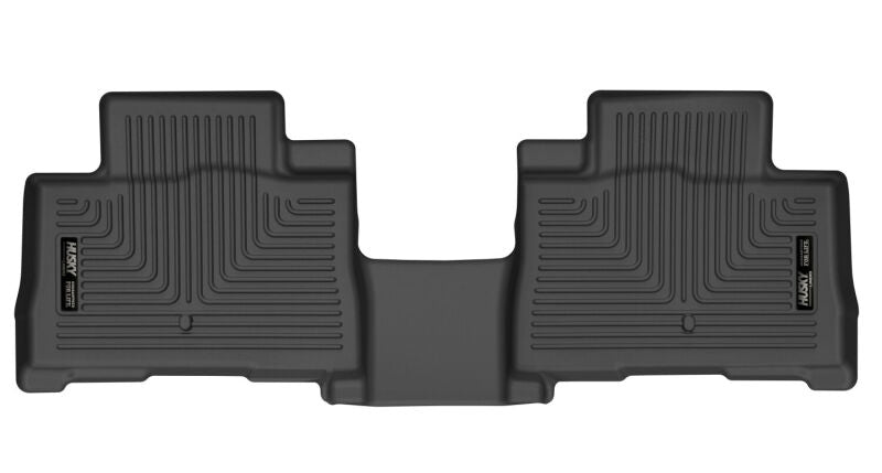 Husky Liners 2020 Lincoln Aviator X-Act Contour Rear Black Floor Liners 55801 55801 Photo - Primary