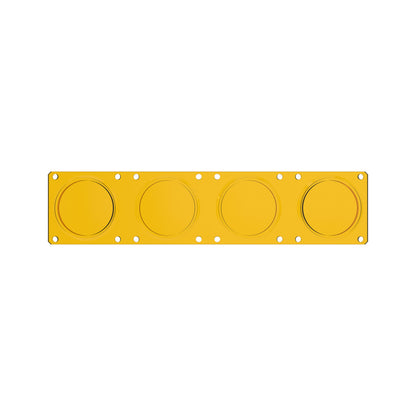KC HiLiTES FLEX ERA LED Performance Yellow Spot Beam Lens for Light Bars 4272 4272 Photo - Primary
