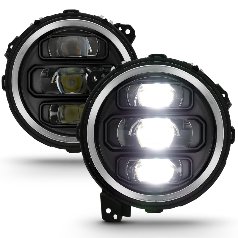 ANZO 2018-2019 Jeep Wrangler Full Led ProjectoráH.L Black 111466 111466 User 7