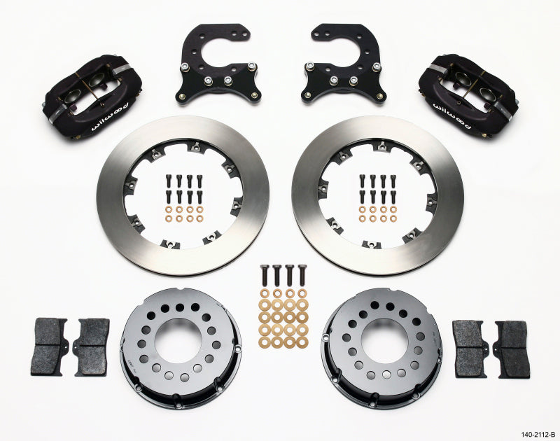 Wilwood FDL P/S Rear Kit, Chev 12 Bolt w C-Clips 140-2112-B Photo - Primary