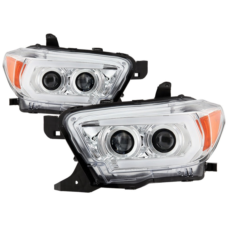 Spyder Signature Toyota Tacoma 16-18 (SR5 Model) Projector Headlights- Chrome (PRO-YD-TT16-LB-C) 5085825 5085825 Photo - Primary