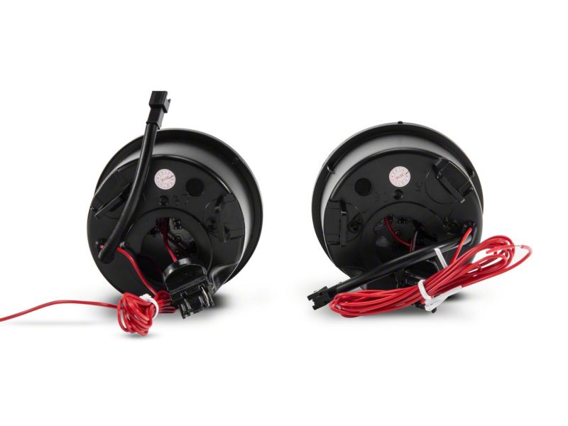 Raxiom 07-18 Jeep Wrangler JK Axial Series LED Turn Signals w/ Halo- Clear J127016 J127016 Photo - Close Up