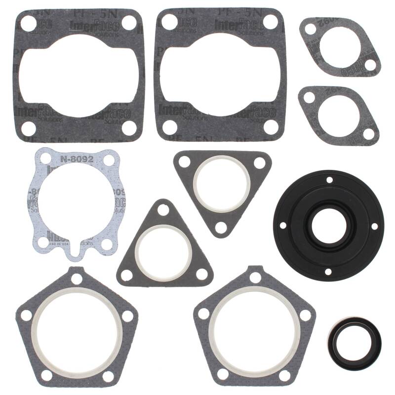 Vertex Pistons Vertex Gaskets 78-79 Polaris Apollo/Cobra Complete Gasket Kit w/ Oil Seals 711073A 711073A Photo - Primary