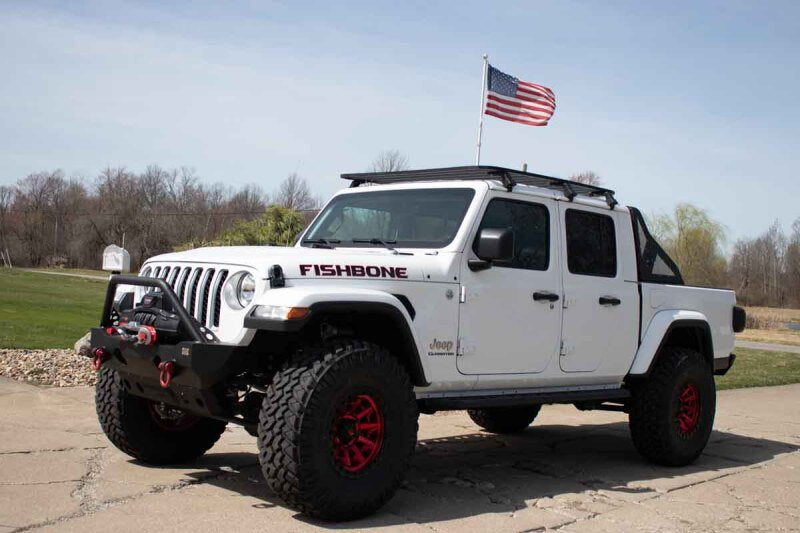 Fishbone Offroad 2020+ Jeep Gladiator Chase Rack W/Molle Panel FB21246 FB21246 Photo - lifestyle view