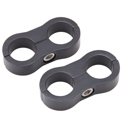 Russell Hose Seperator for -6an Braided Hose - Anodized Black 654303 654303 Photo - Primary