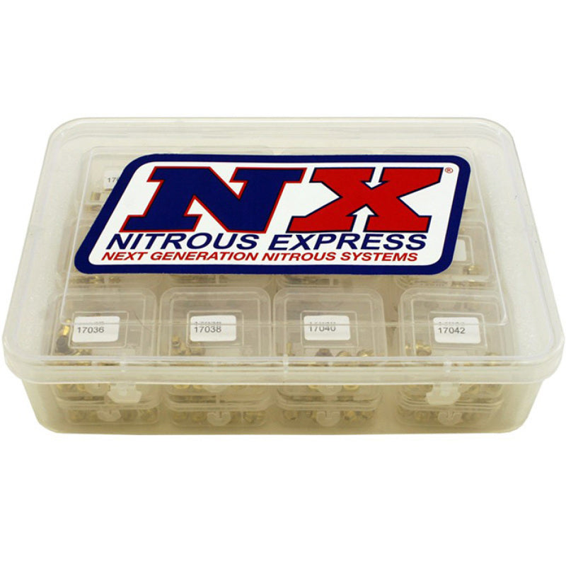Nitrous Express Master Jet Pack (25 Different Jets 10 Per Size) 40001MP 40001MP Photo - Primary
