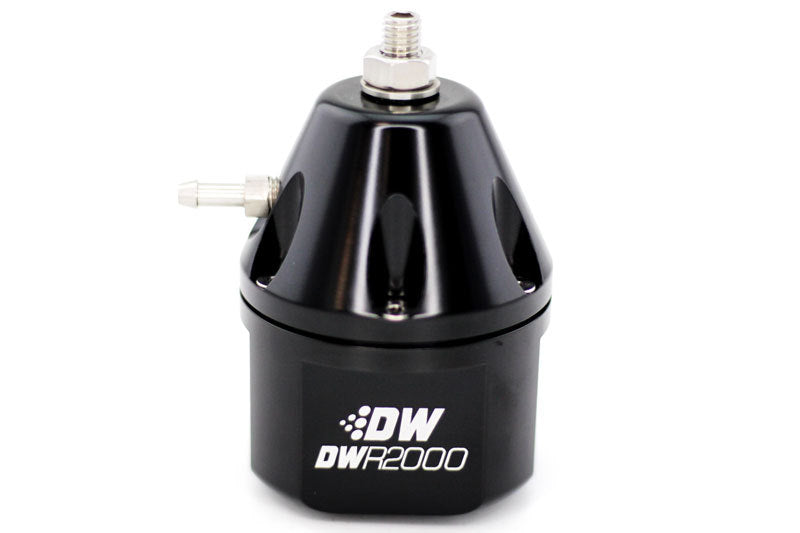 DeatschWerks DWR2000 Adjustable fuel pressure regulator - Black 6-2000-FRB Photo - Primary