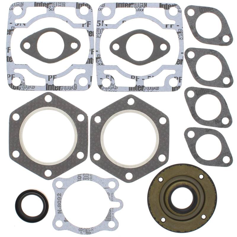 Vertex Pistons Vertex Gaskets 70-74 Polaris Charger/Charger SS/TX Complete Gasket Kit w/ Oil Seals 711077 711077 Photo - Primary
