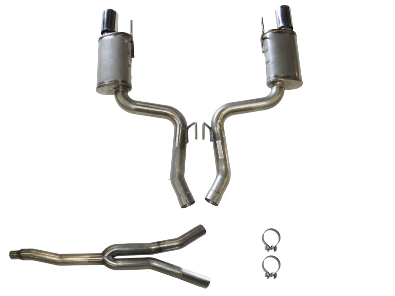 JBA 15-20 Ford Mustang EcoBoost 2.3L 409SS Dual Rear Exit Cat-Back Exhaust 40-2648 40-2648 Photo - Primary
