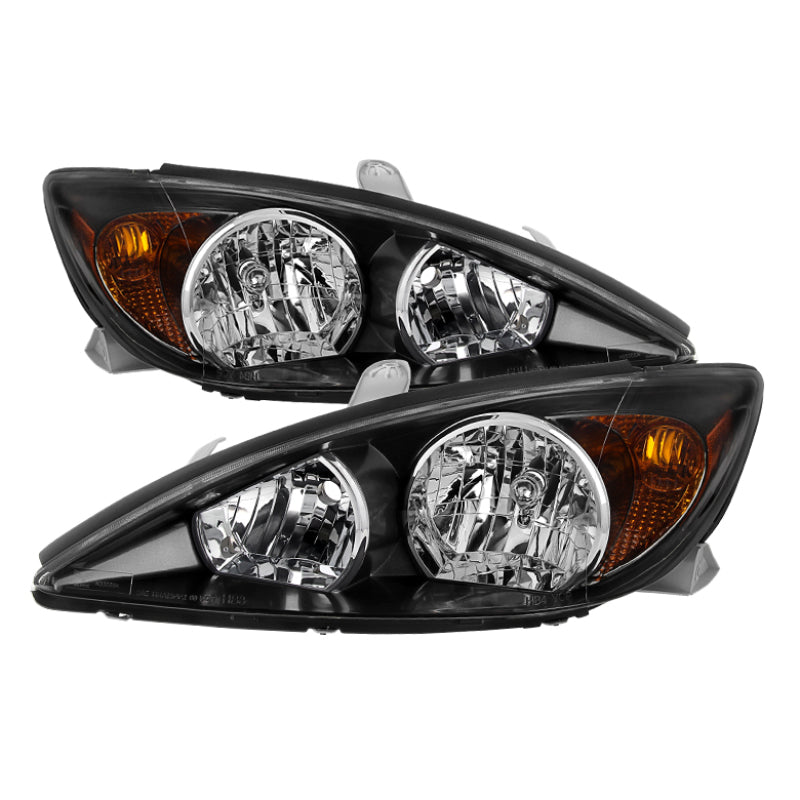 SPYDER Xtune Toyota Camry 2002-2004 OEM Style Headlights -Black HD-JH-TCAM02-AM-BK 9029738 9029738 Photo - Primary