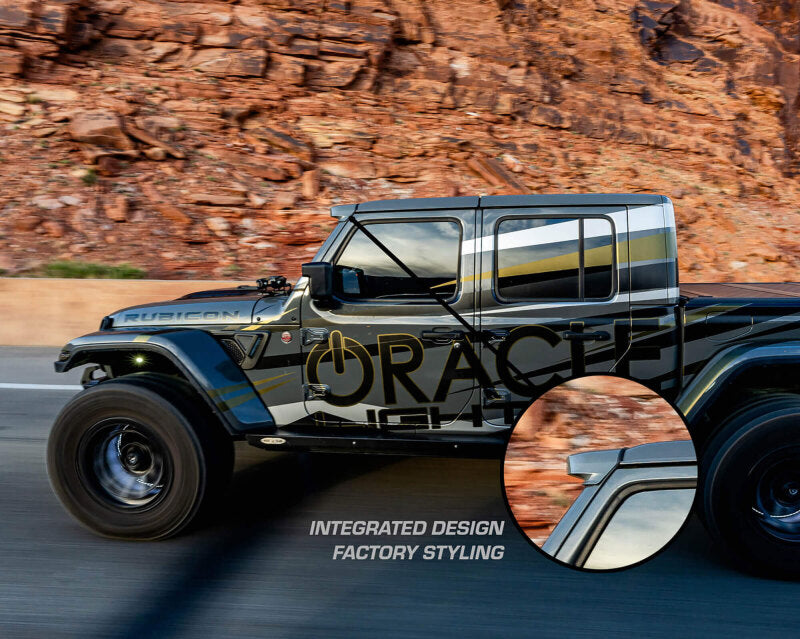 ORACLE Lighting Oracle Jeep Wrangler JL/Gladiator JT Integrated Windshield LED Light Bar System 5917-023 5917-023 Photo - lifestyle view