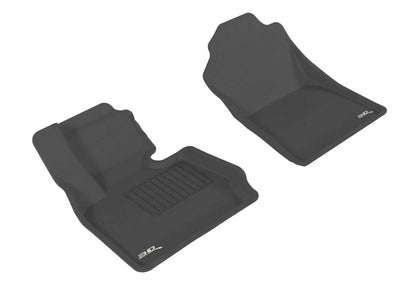 3D MAXpider 2011-2018 BMW X3/X4 F25/F26 Kagu 1st Row Floormat - Black L1BM03211509 L1BM03211509 Photo - Primary