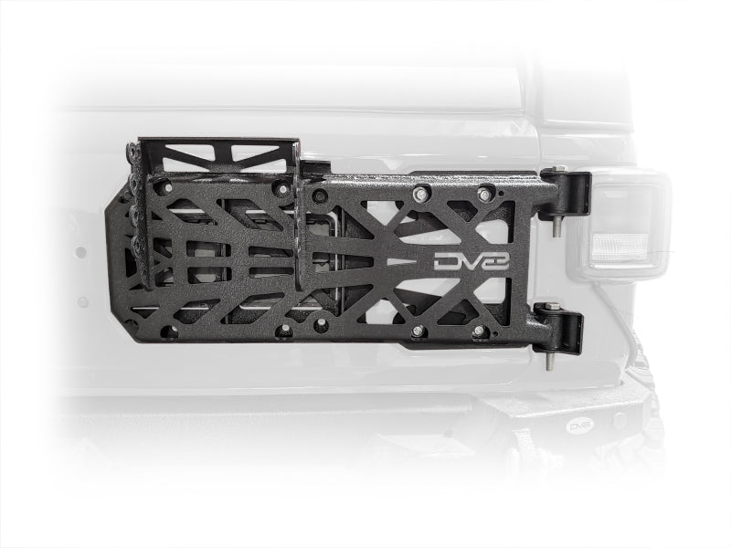 DV8 Offroad 2018+ Jeep Wrangler Tire Carrier TCJL-03 TCJL-03 Photo - Primary