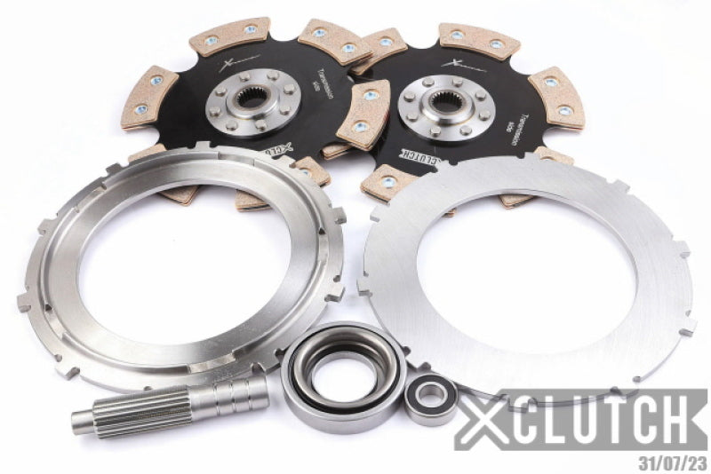 XCLUTCH Porsche 9in Twin Solid Ceramic Multi-Disc Service Pack XMS-230-PR01-2E-XC XMS-230-PR01-2E-XC Photo - Primary