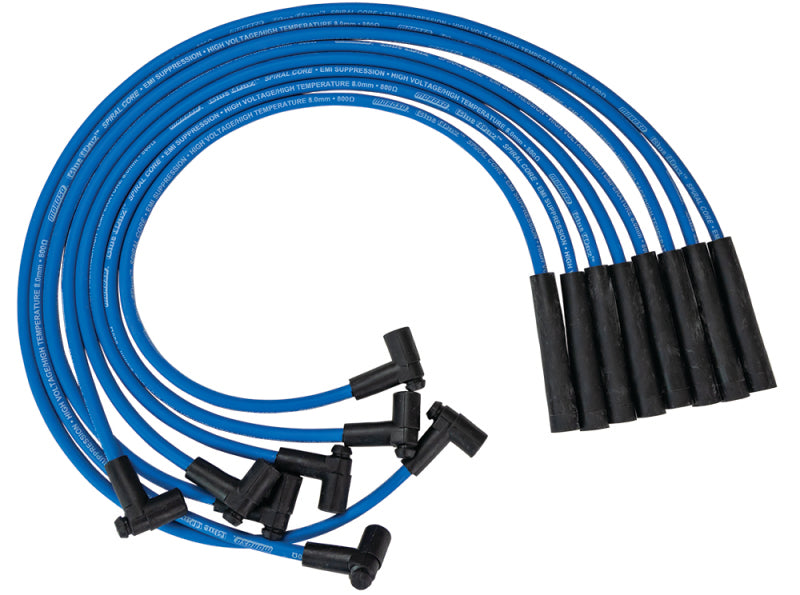 Moroso Custom Ignition Wire Set - Blue Max - Spiral Core 72530 72530 User 1