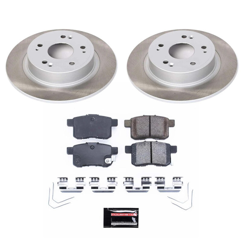 PowerStop Power Stop 11-17 Honda Accord Rear Semi-Coated Rotor Kit SC5368 SC5368 Photo - Primary